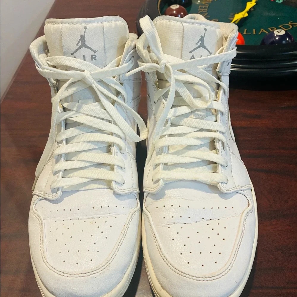 Jordan White High-Top Sneakers - Picture 7 of 7